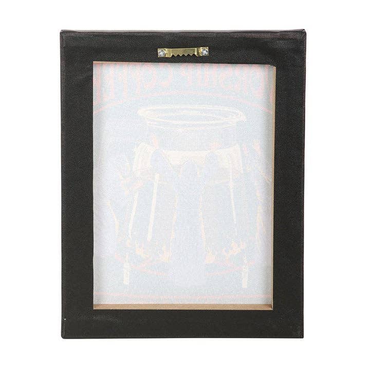 Worship Coffee Canvas Plaque by Steven Rhodes