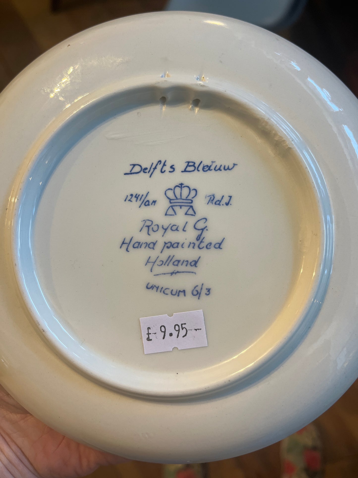 Vintage “Gay as Hell” Plate