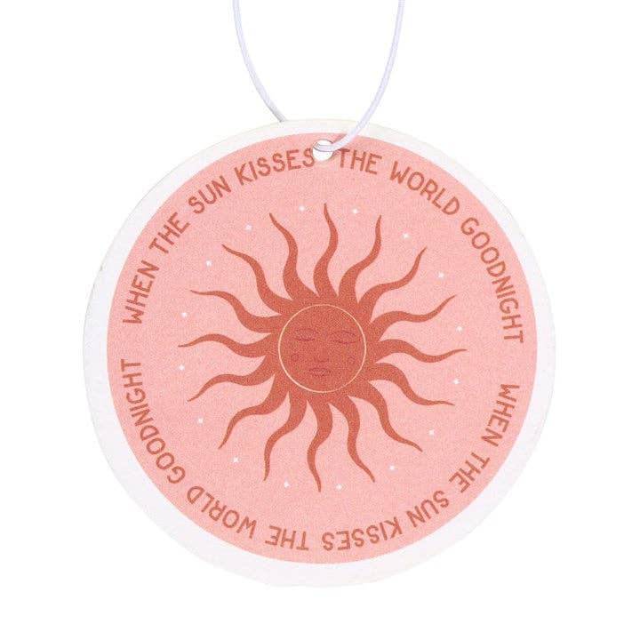Golden Hour Sun Floral Scented Air Freshener