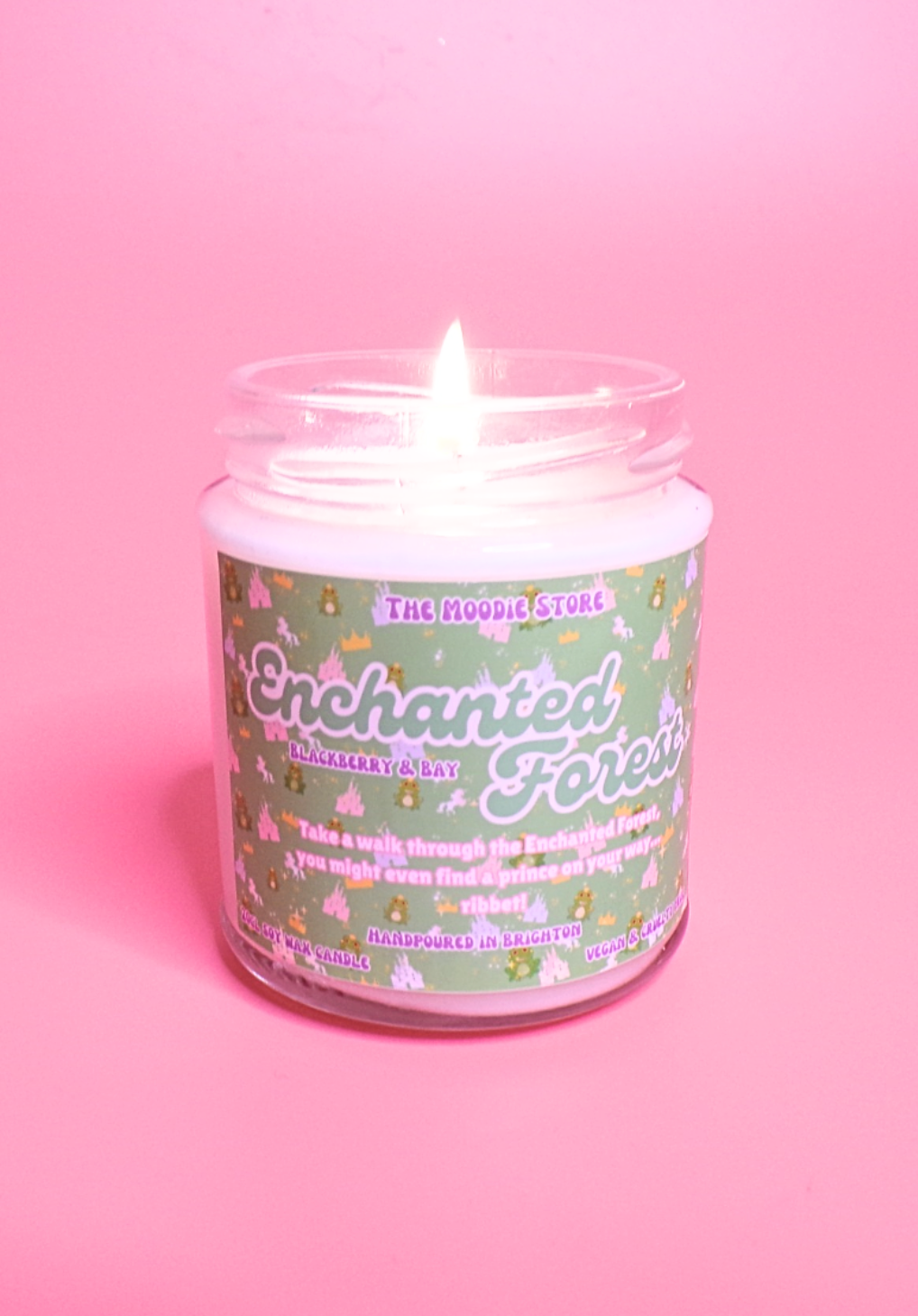 Enchanted Forest - Blackberry and Bay Fragranced Soy Candle