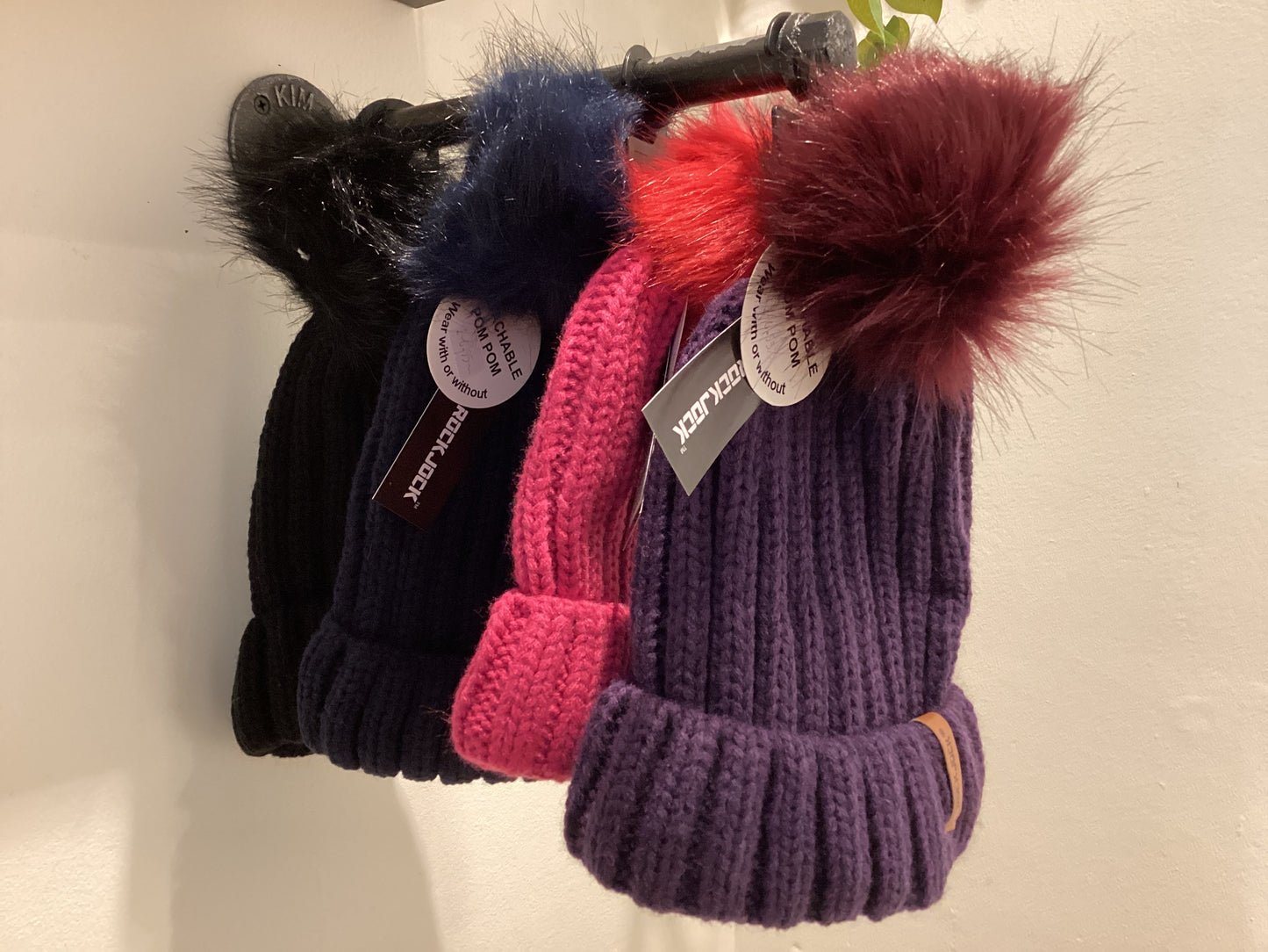 Kids Pom Pom Hat
