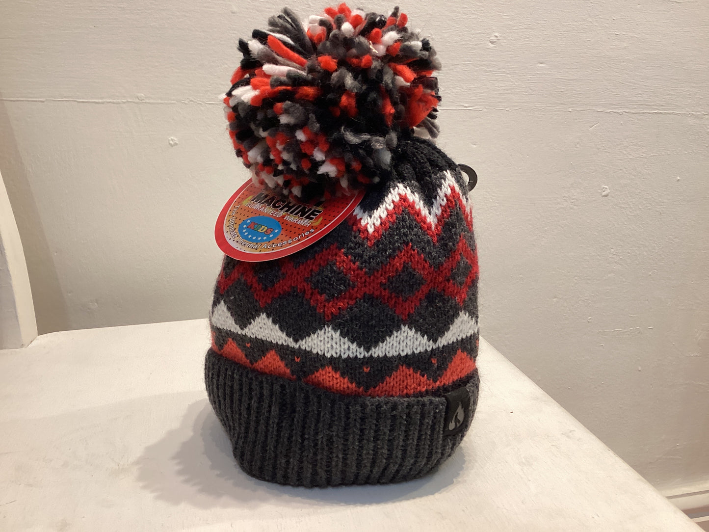 Kids Bobble Hat “Heat Machine”