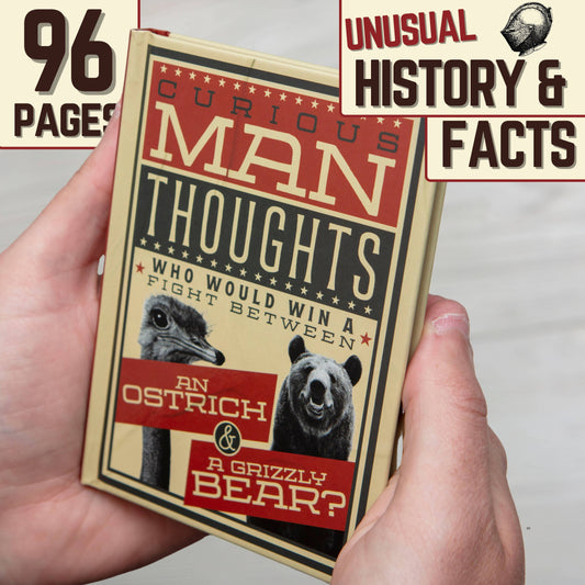Curious Man Thoughts Book