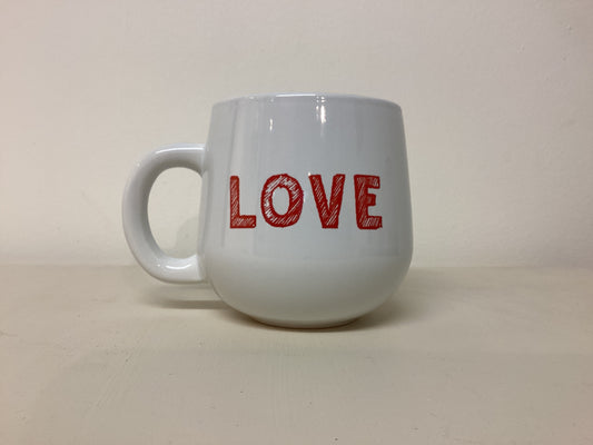 LOVE White Mug