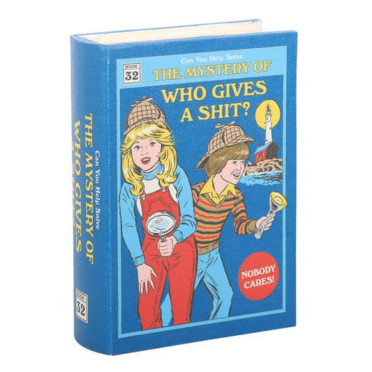 Who Gives a Shit Book-Shaped Storage Box by Steven Rhodes