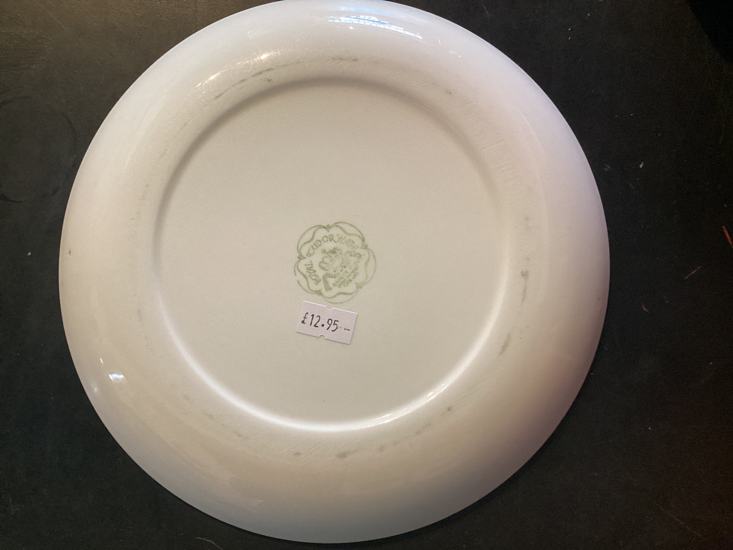 Vintage Whore Floral Plate