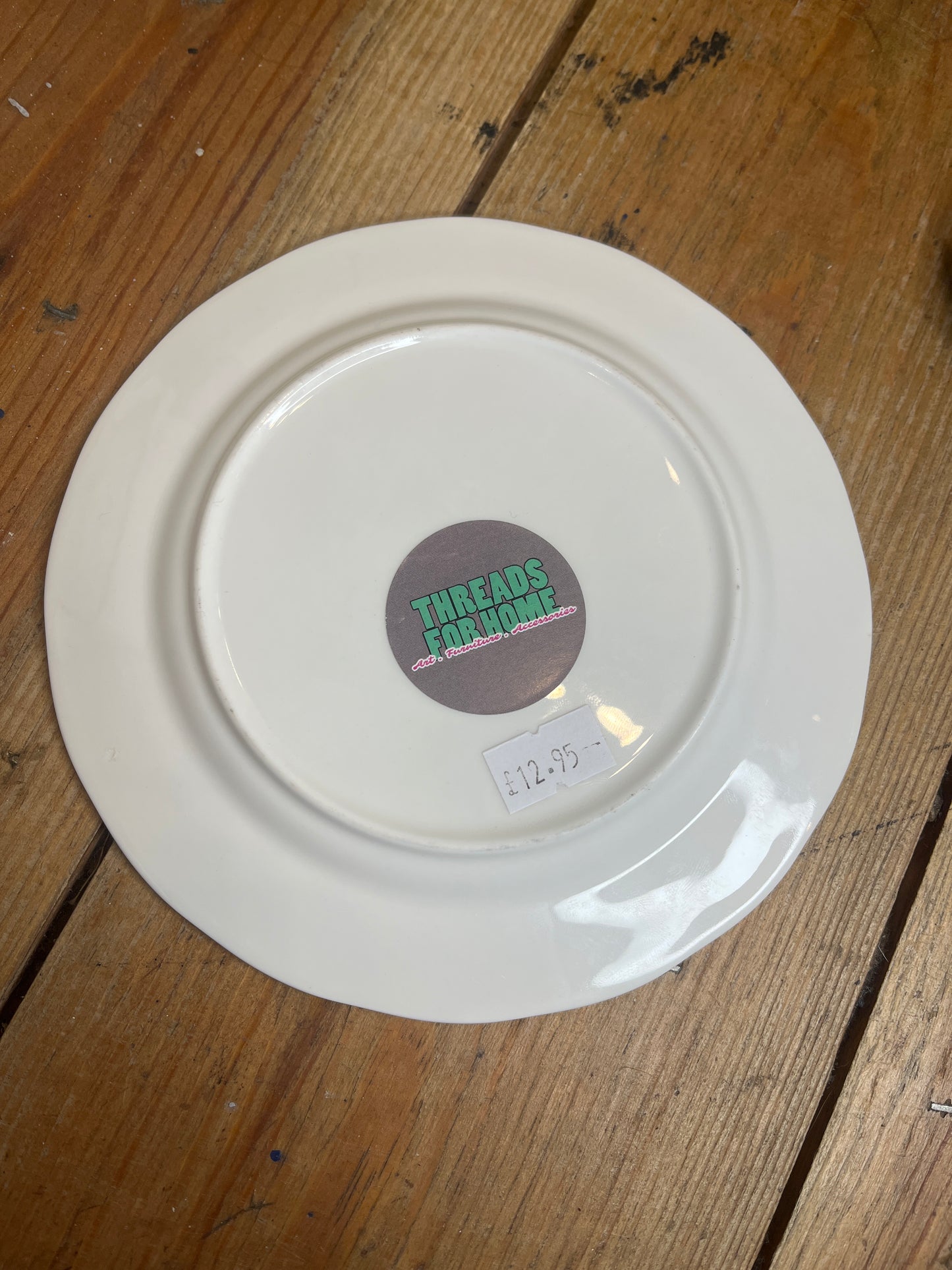 Shit On It Vintage Plate