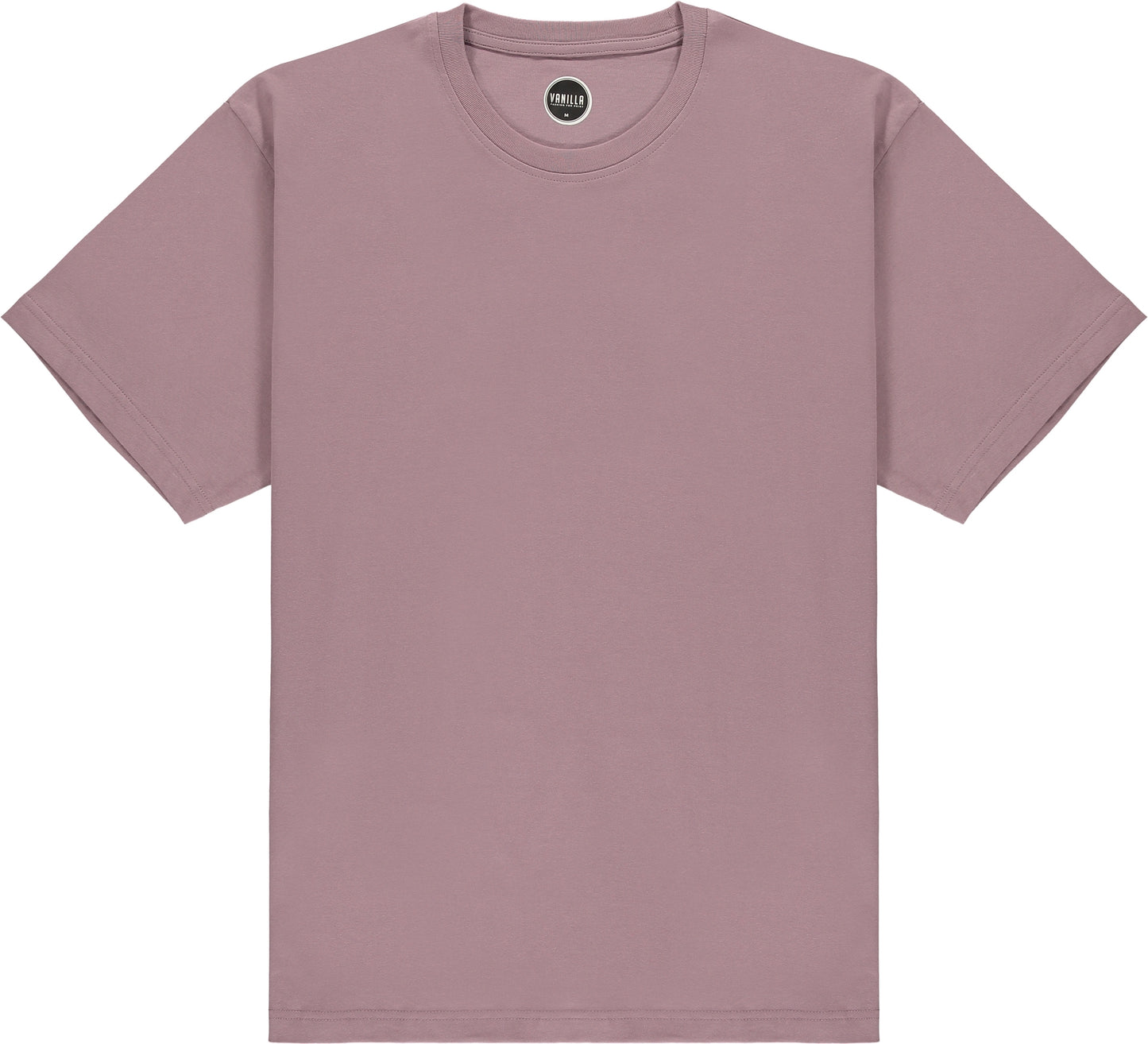 Unisex Threads For All Oversized Greyed Mauve Tee