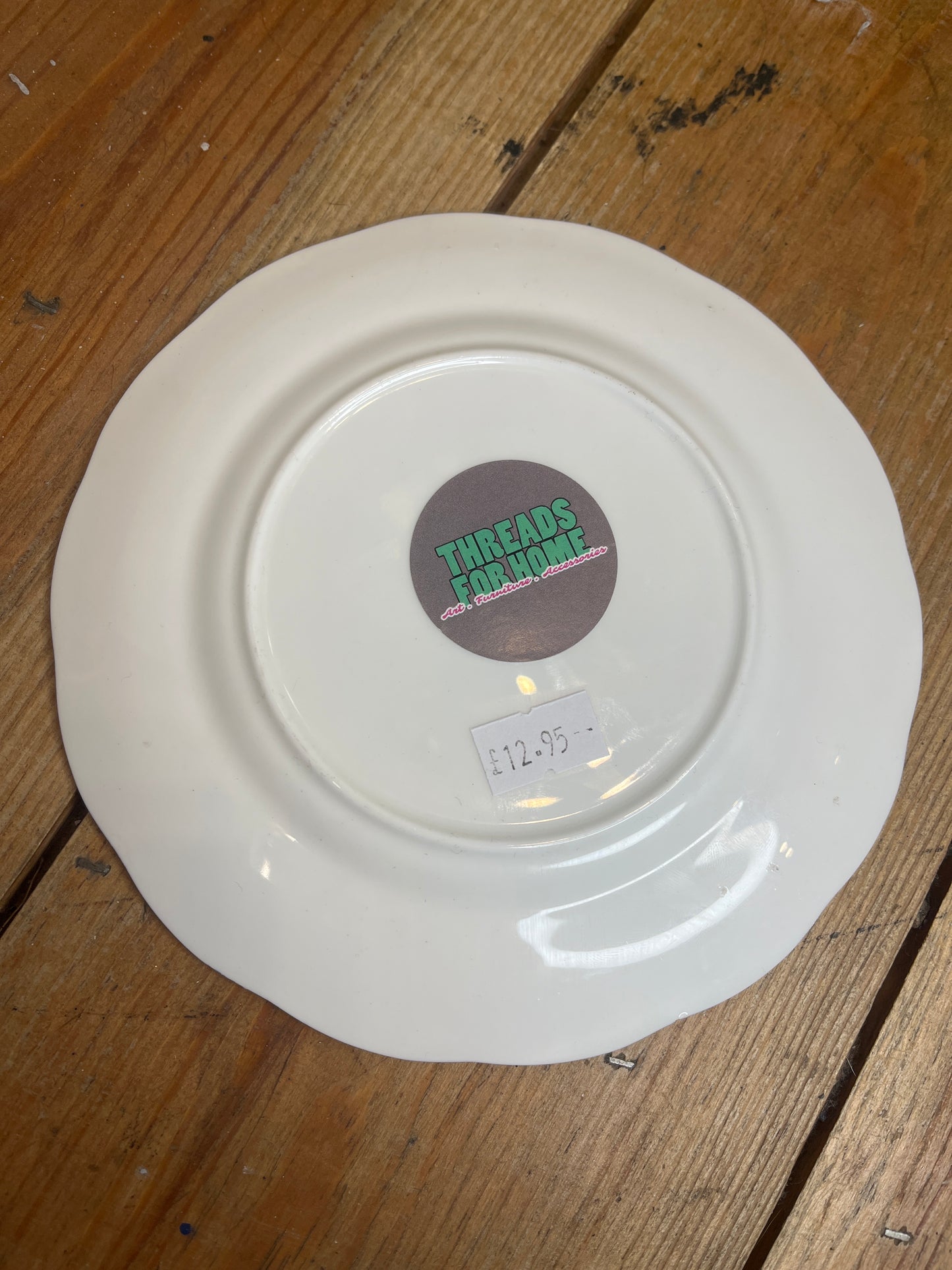 Mardy Bum Vintage Plate