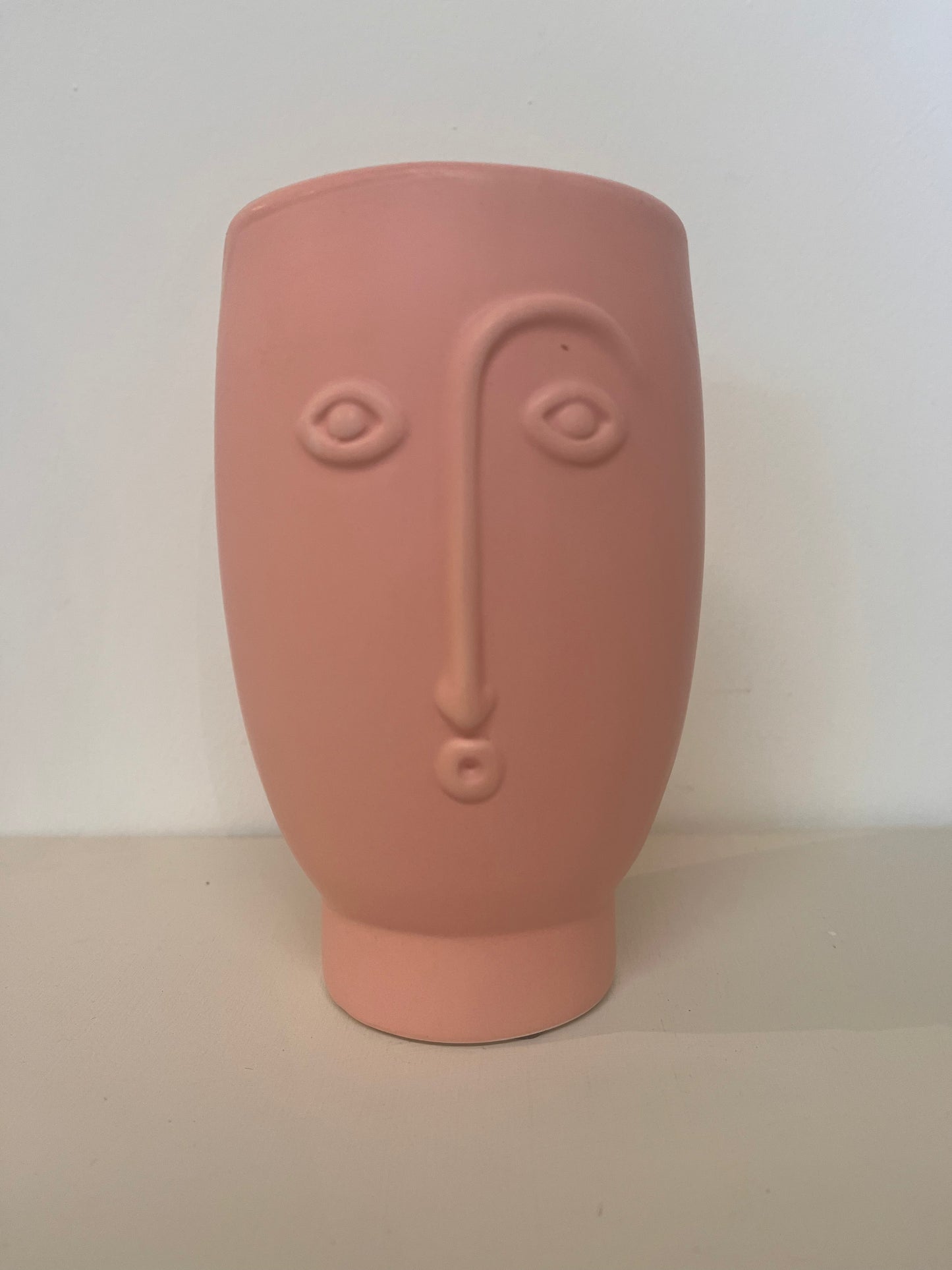 Sass & Belle Pink Face Vase