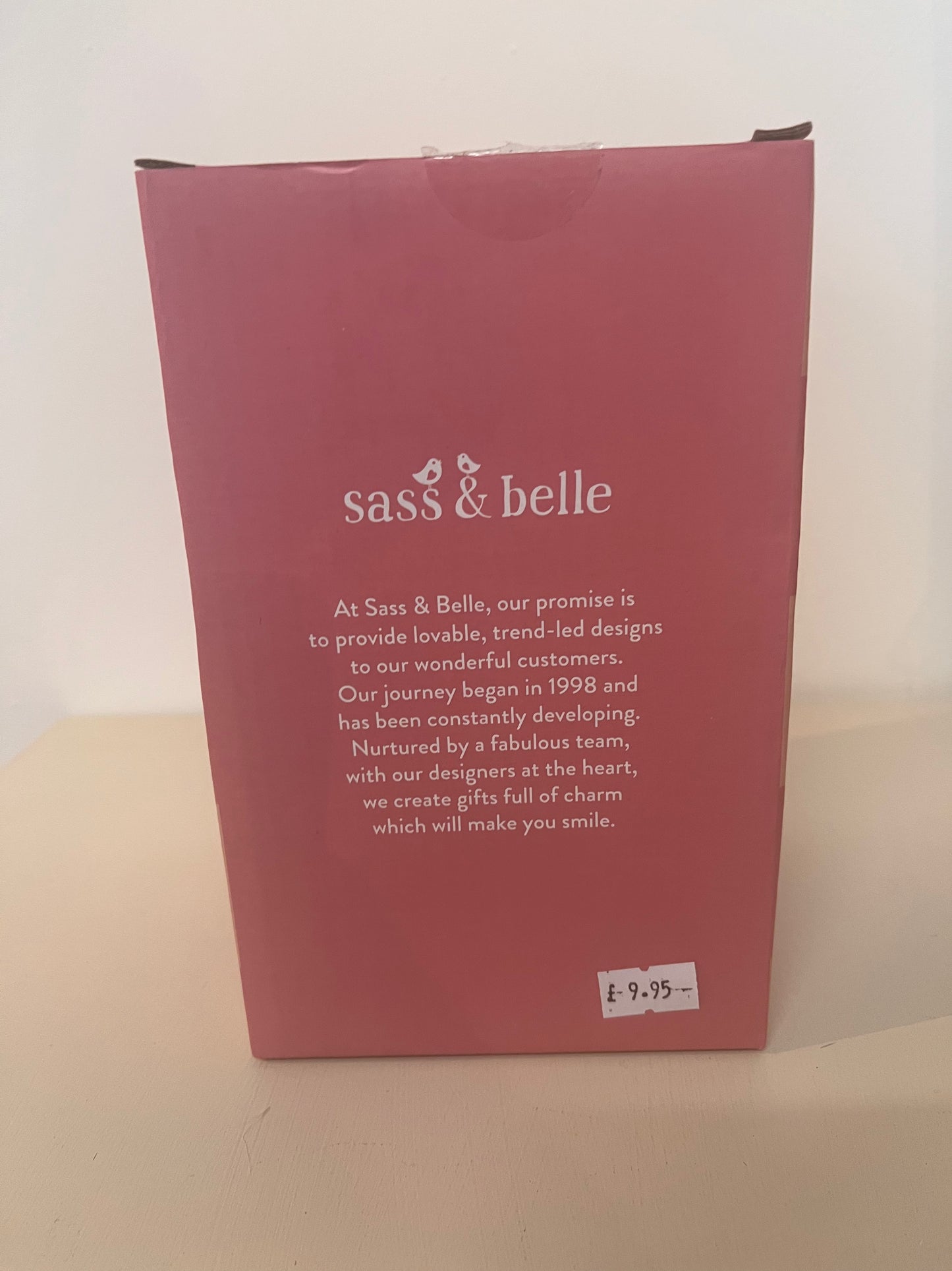 Sass & Belle Pink Face Vase