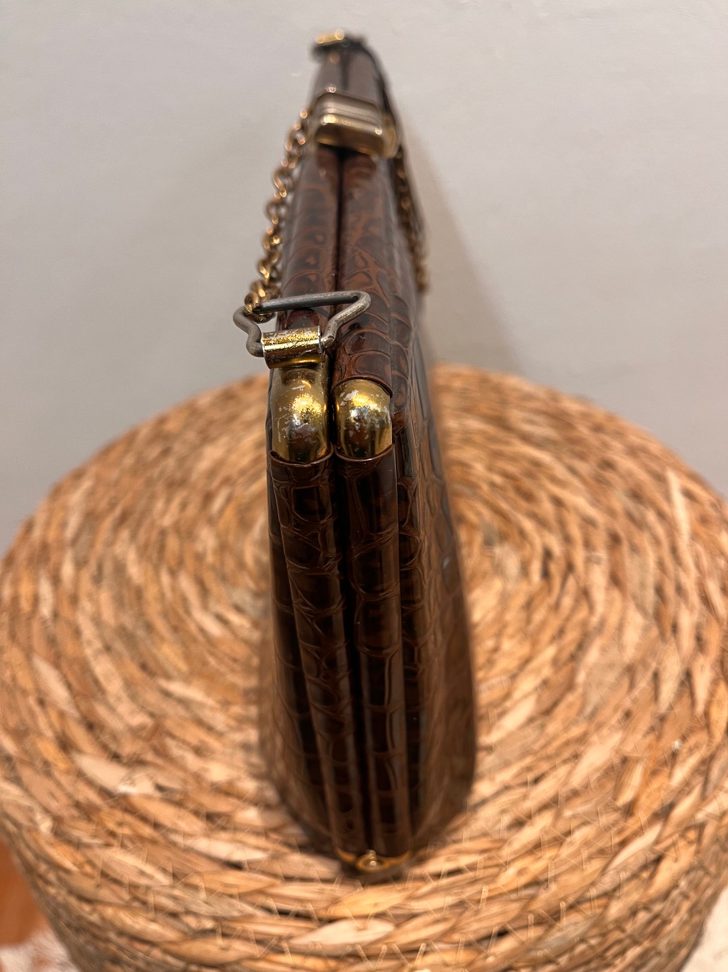 Vintage Real Animal Skin Bag