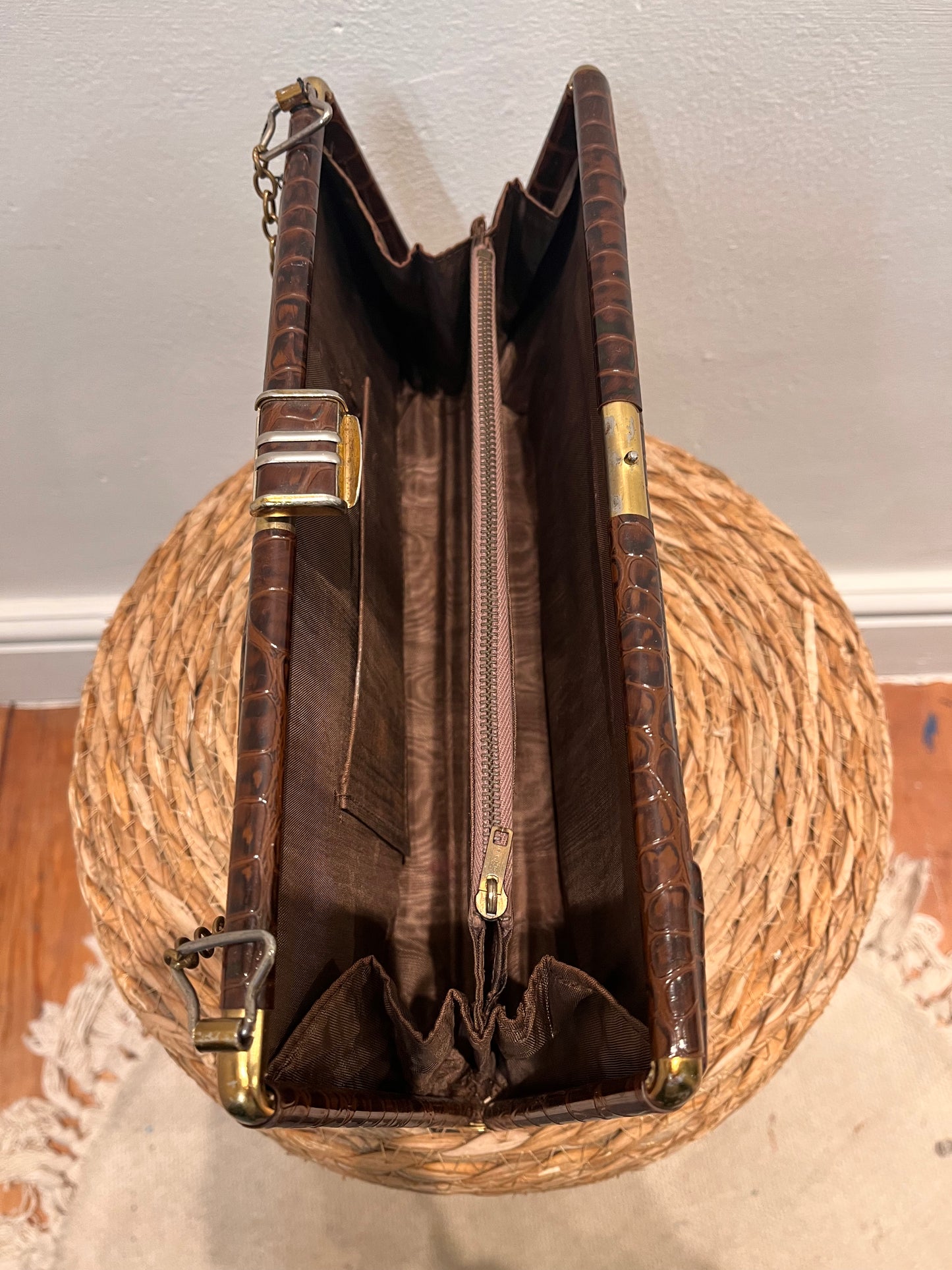 Vintage Real Animal Skin Bag