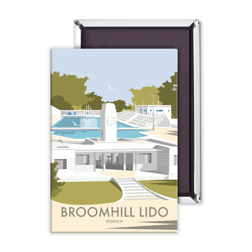 Broomhill Lido Magnet