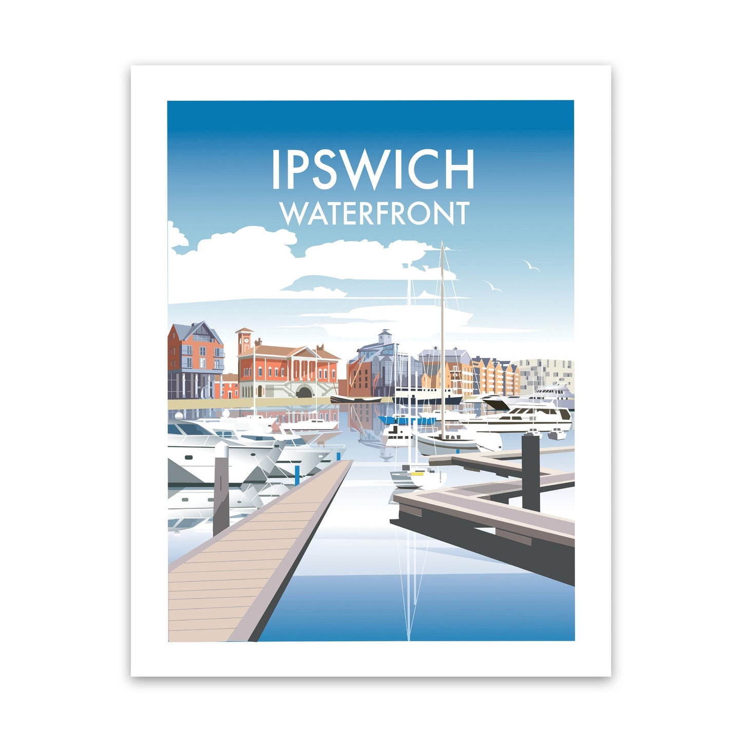 Waterfront Poster Print