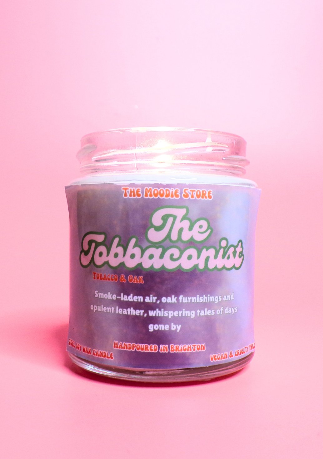 The Tobacconist - Tobacco and Oak Fragranced Candle