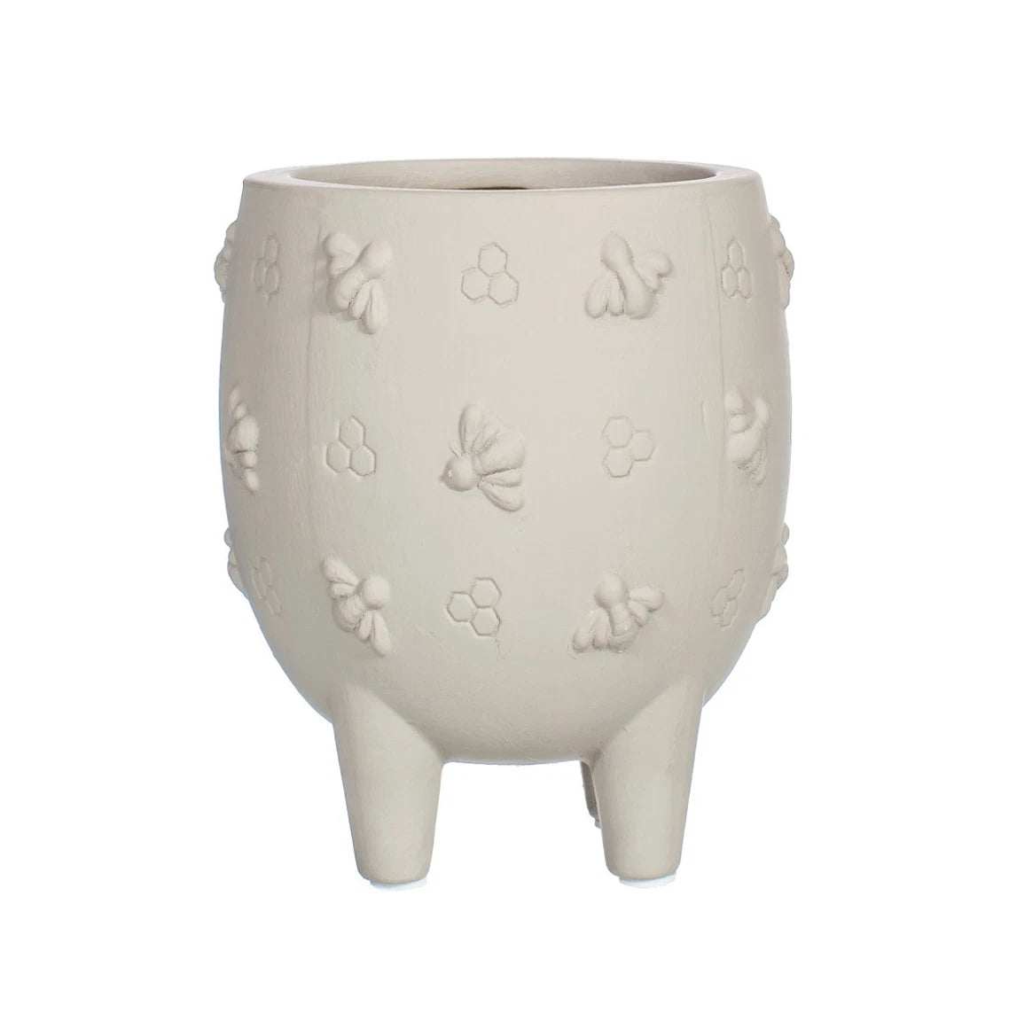 Sass & Belle Bee Grey Pot Small