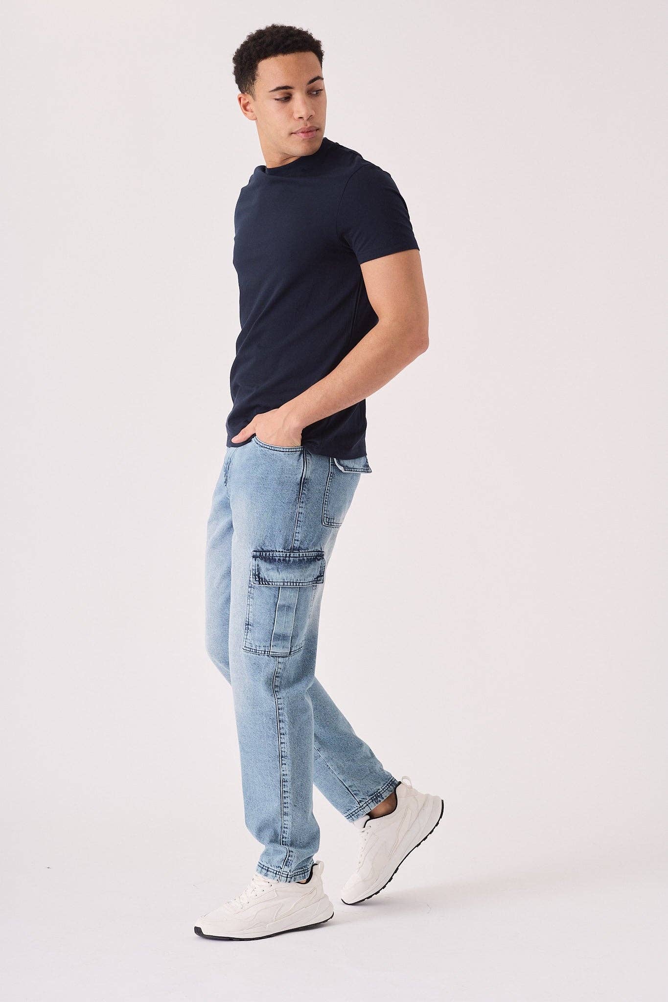 Harbor Relaxed Fit Cargo Jeans