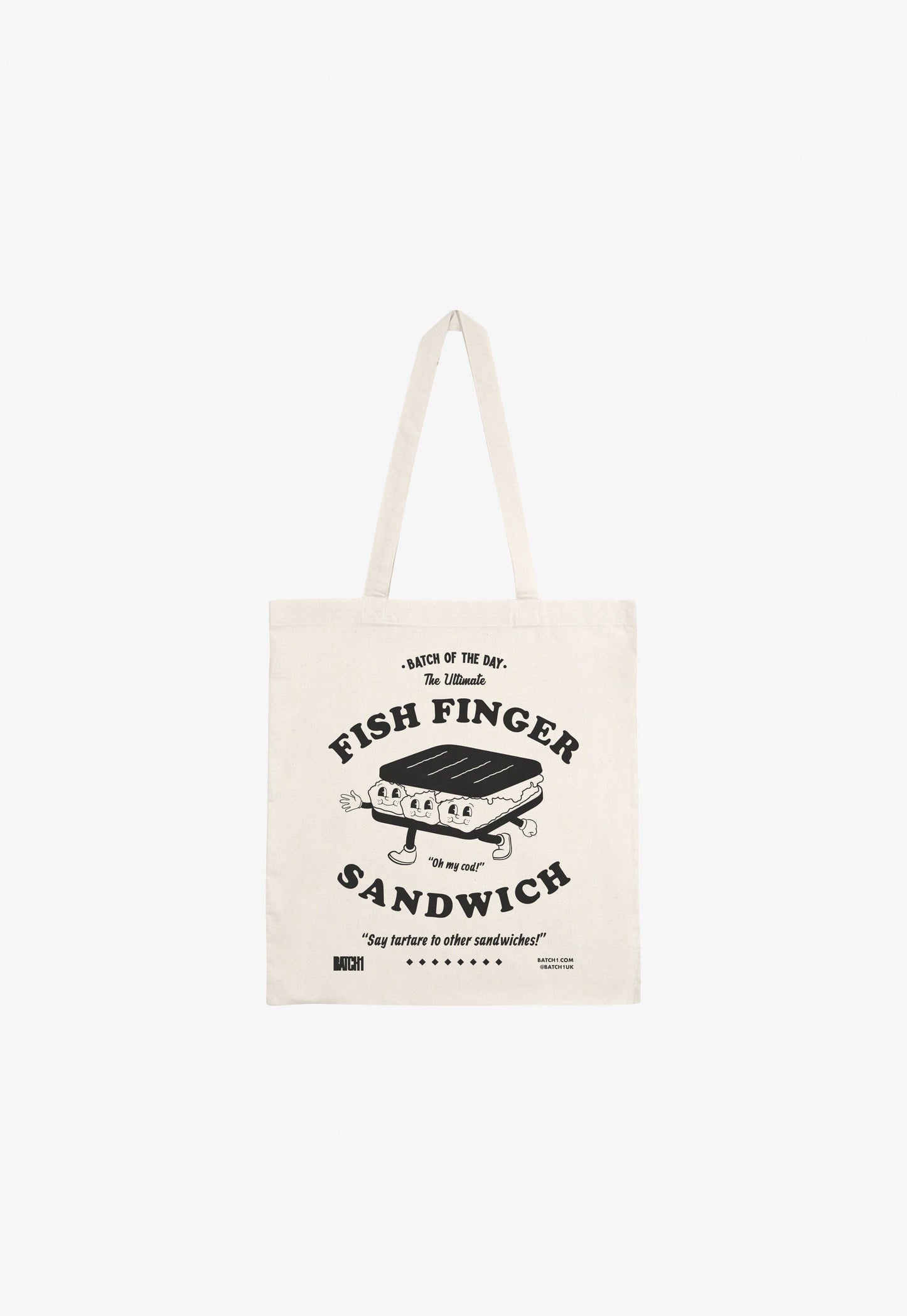 Fish Finger Sandwich Tote Bag