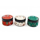 Christmas Scene Tin Candle