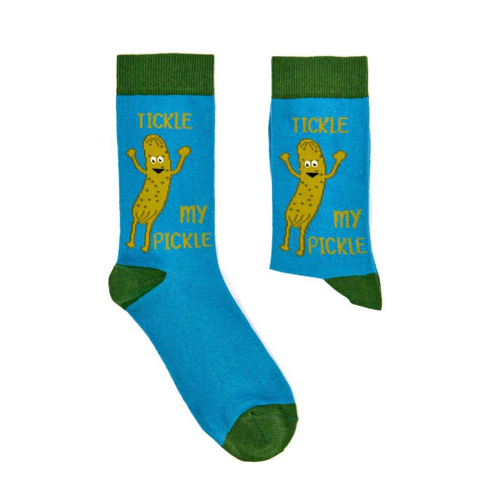 Tickle My Pickle Socks: 6 - 11