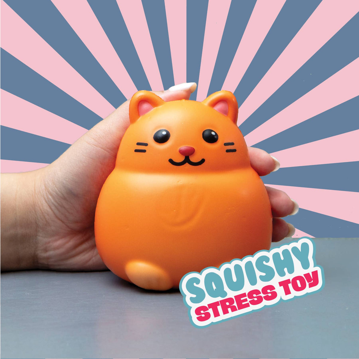 I Love Pussy Cat Squishy Toy