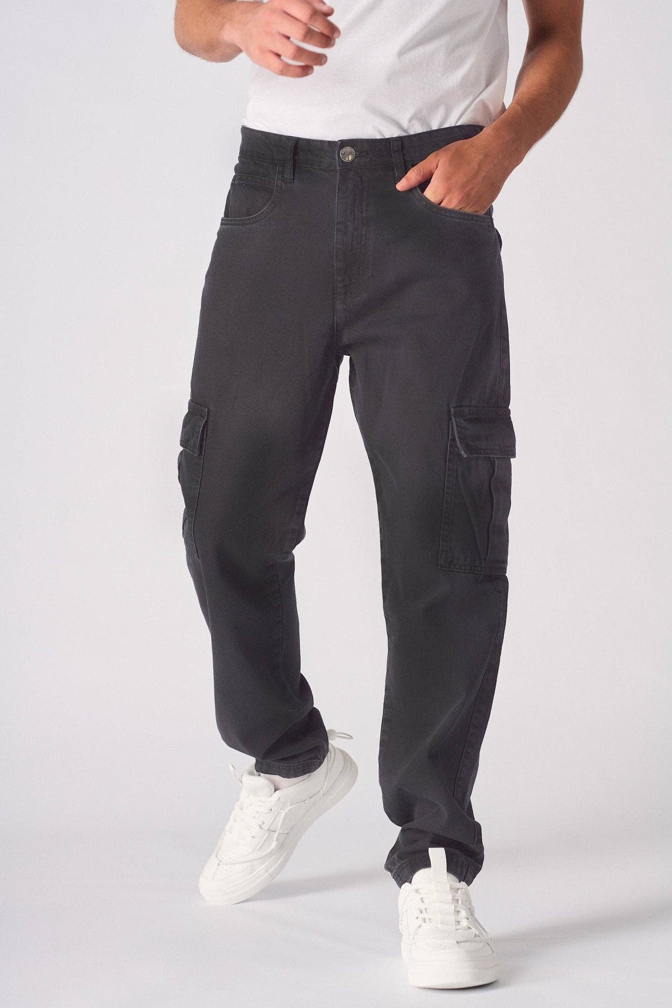 Shadow Relaxed Fit Cargo Jeans