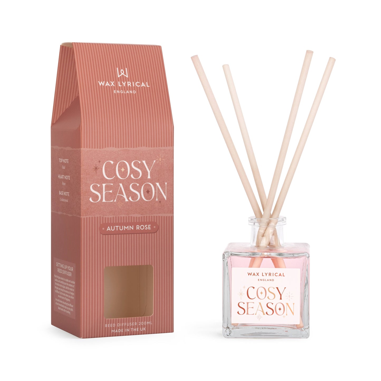 Cosy Season Autumn Rose Reed Diffuser