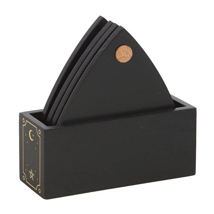 Ouija Board Planchette Coaster Set