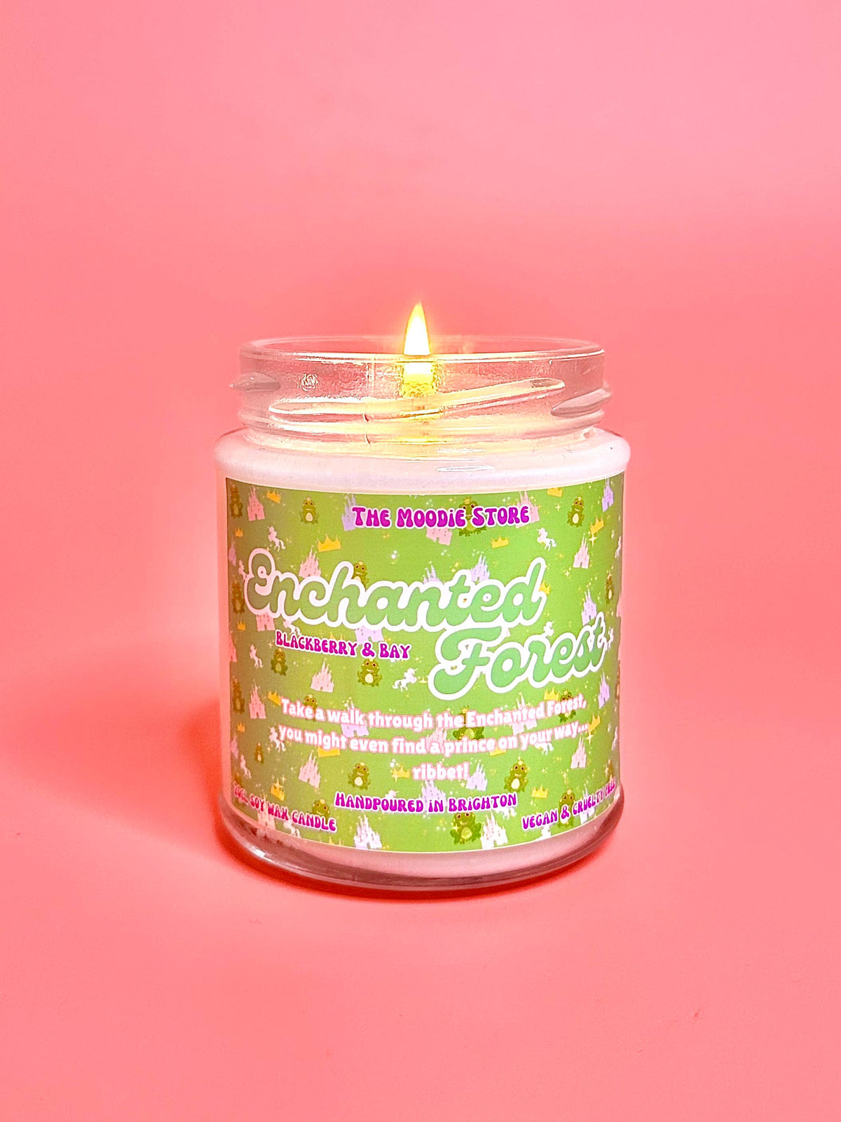 Enchanted Forest - Blackberry and Bay Fragranced Soy Candle