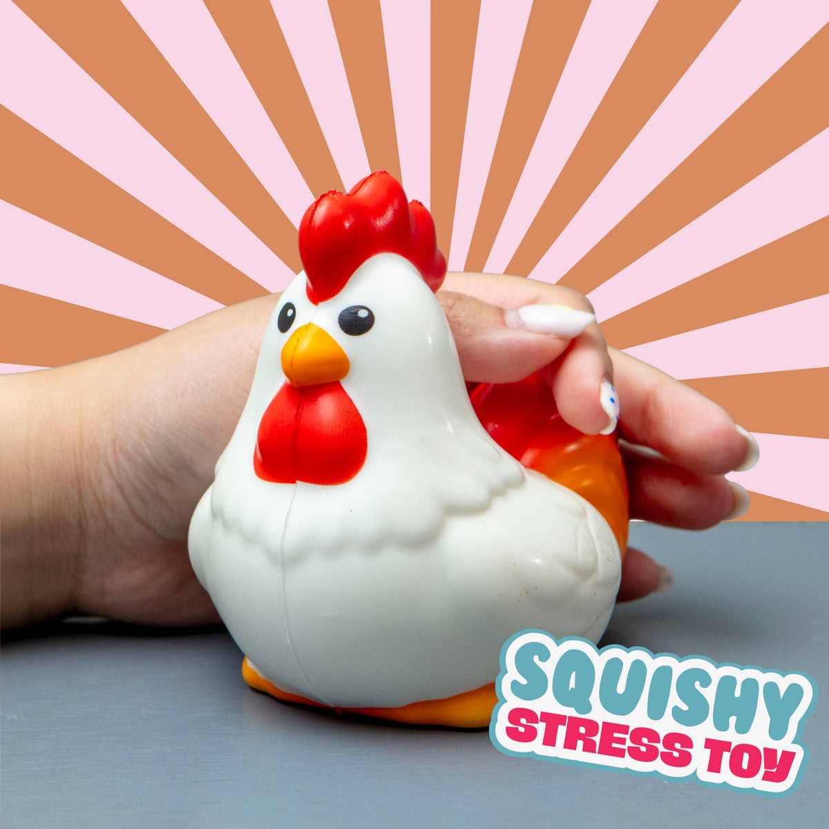 I Love Cock Cockerel Squishy Toy