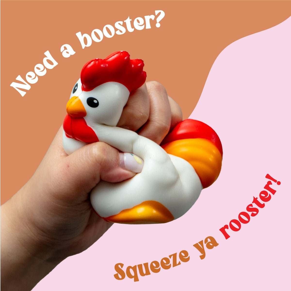 I Love Cock Cockerel Squishy Toy