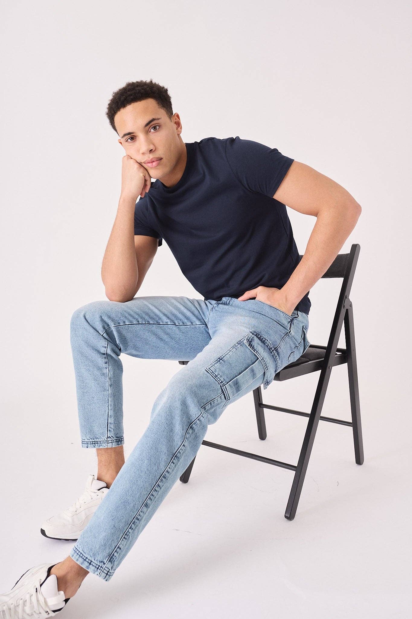 Harbor Relaxed Fit Cargo Jeans