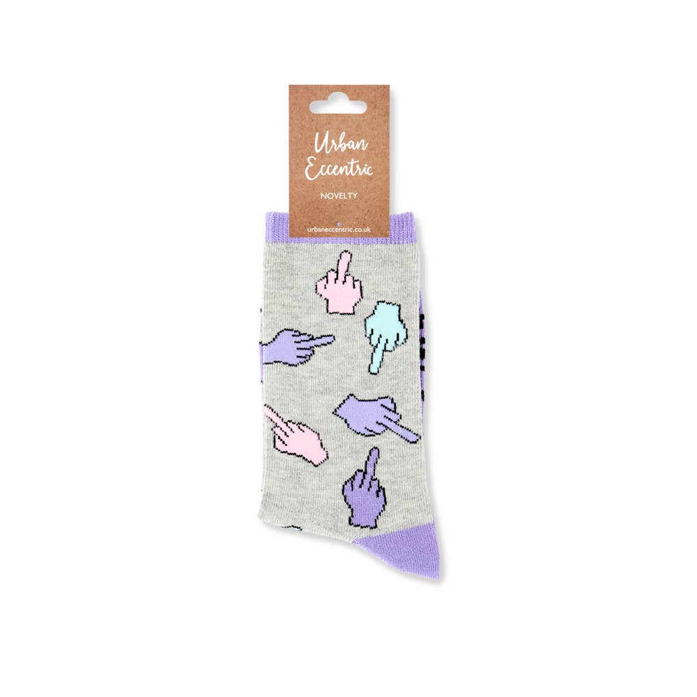Ladies F*ck Off Socks: 4 - 8