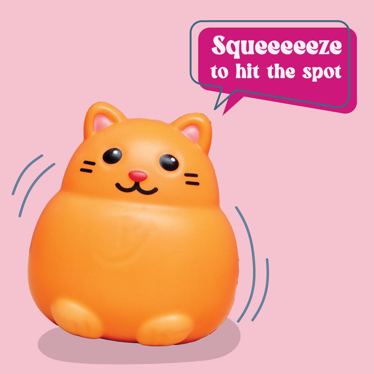 I Love Pussy Cat Squishy Toy