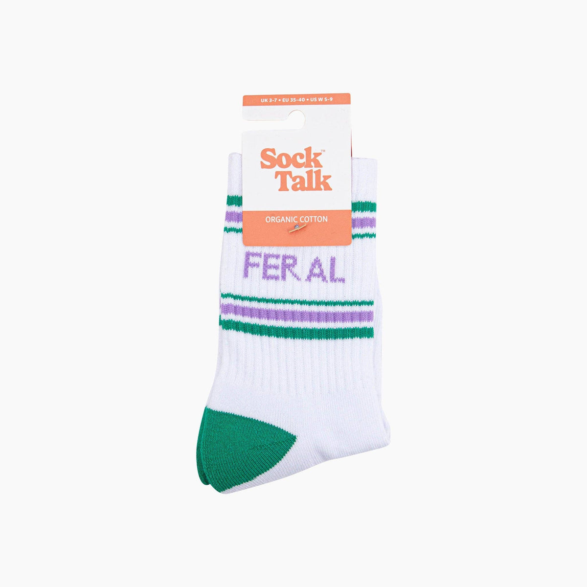 Feral Organic Cotton Socks UK 3-7