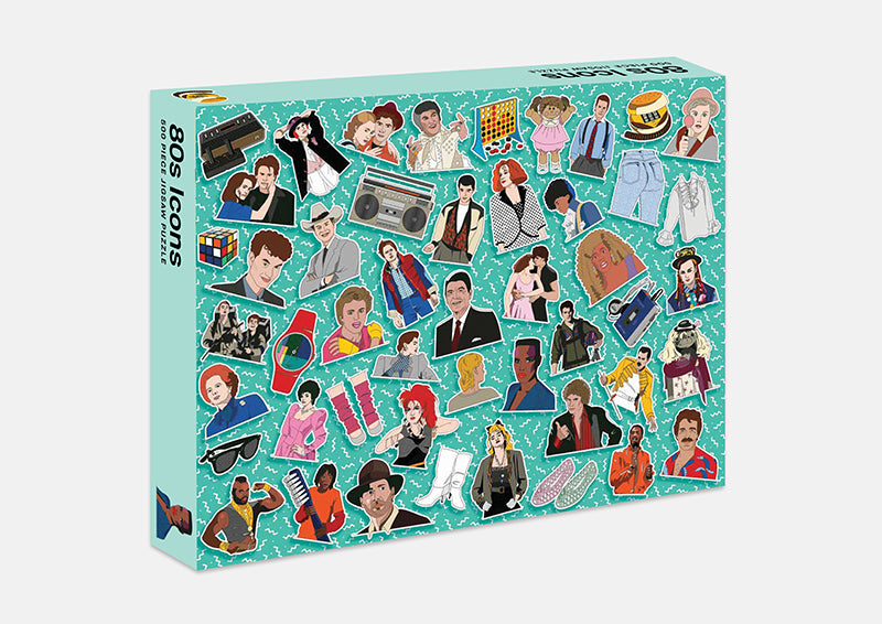 The 80's Icons 500pc Puzzle