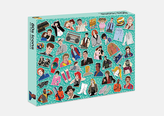 The 80's Icons 500pc Puzzle
