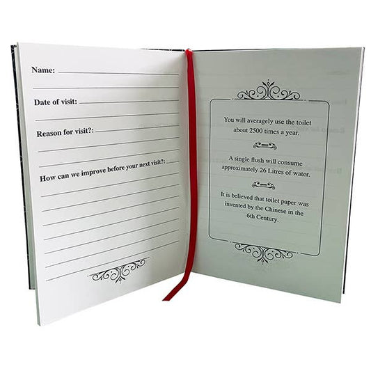Toilet Visitor Book