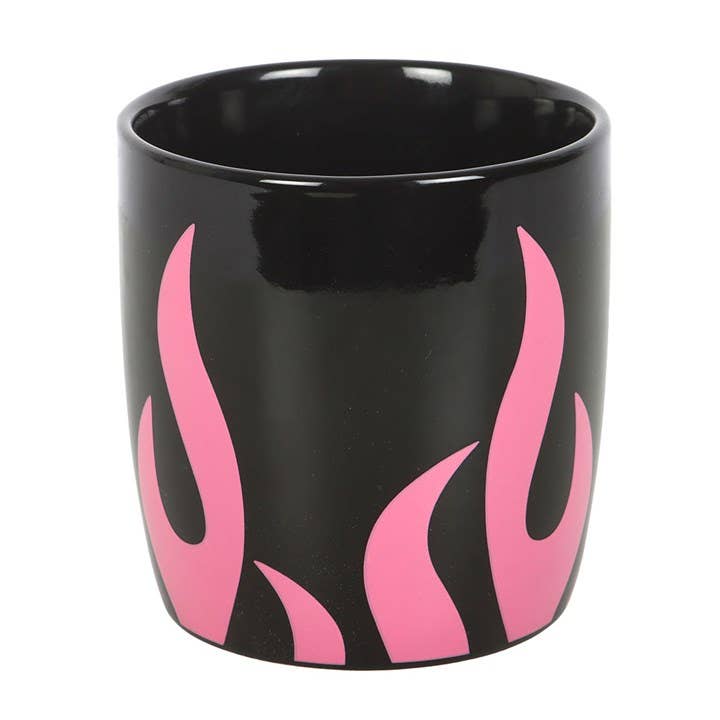 Pink Flame Y2K Mug