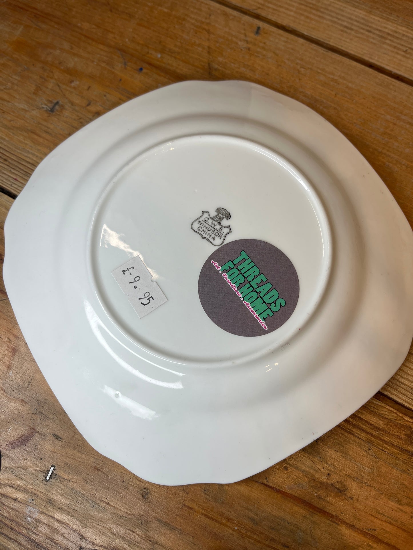 “Shit Weasel” Vintage Plate