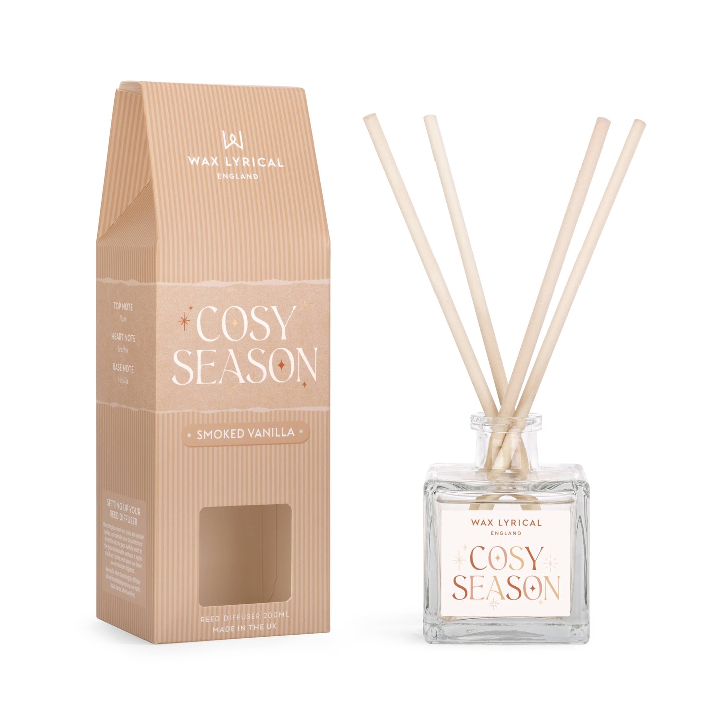 Cosy Season Smoked Vanilla Reed Diffuser