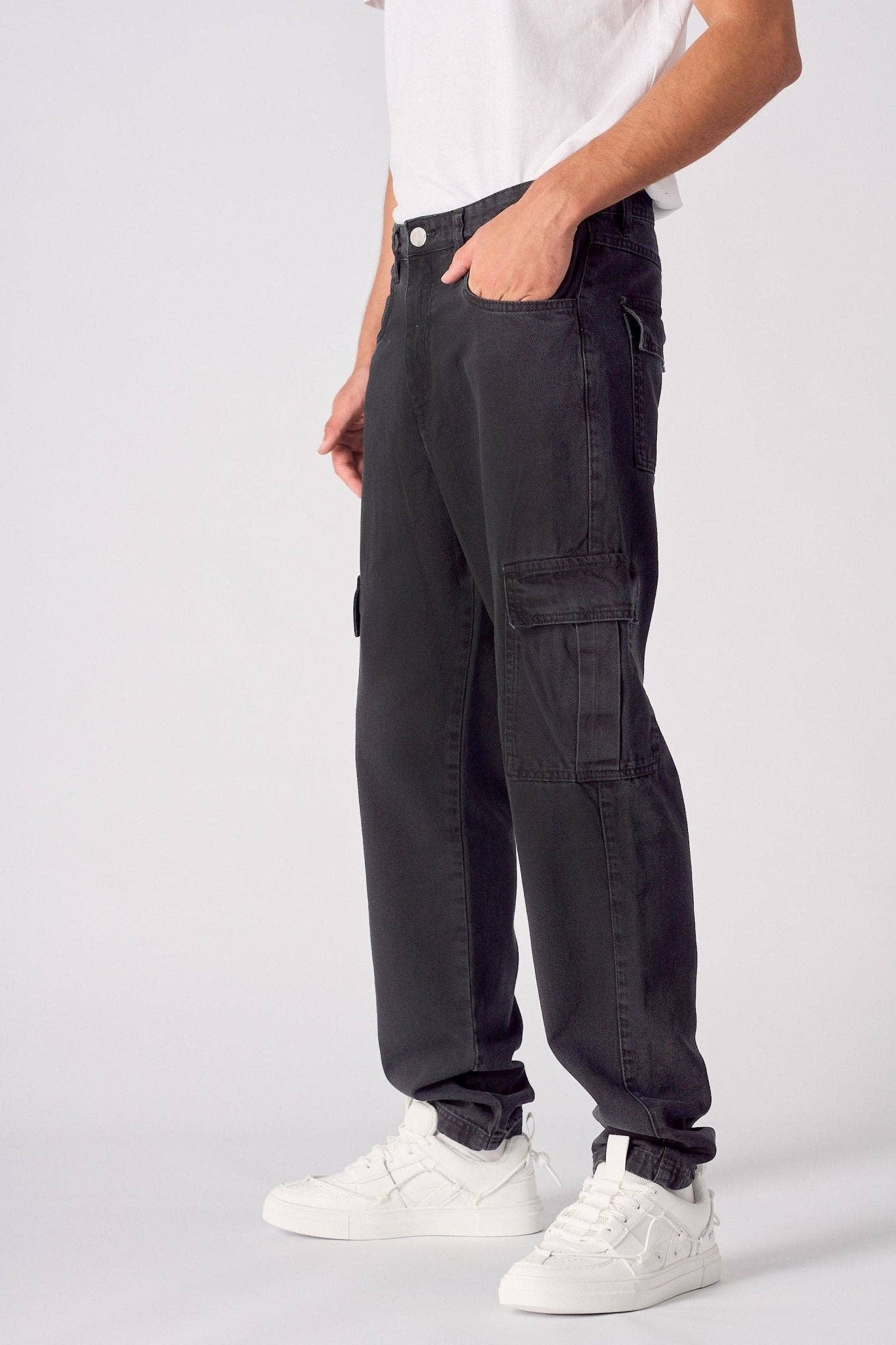 Shadow Relaxed Fit Cargo Jeans