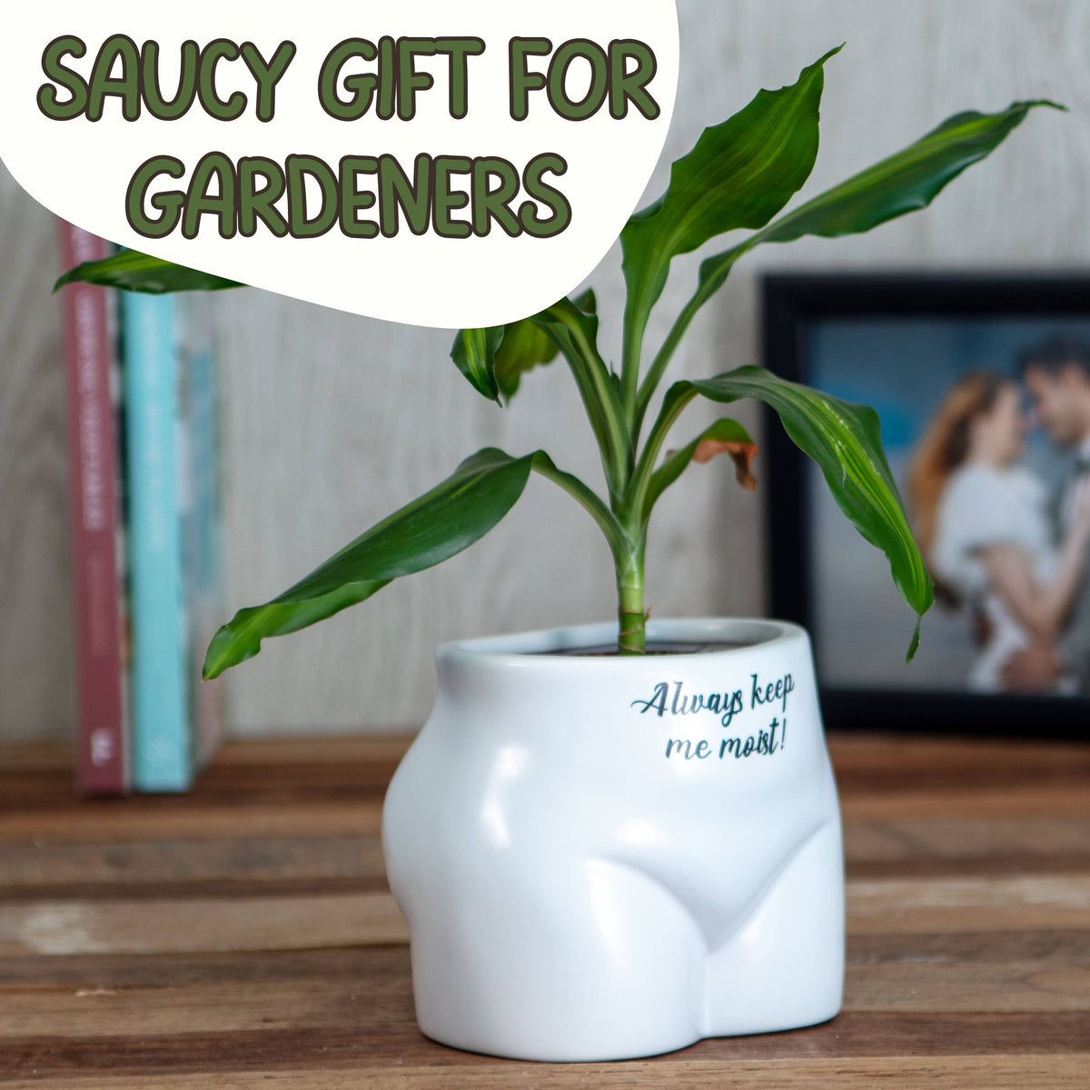 Always Keep Me Moist Plant Pot
