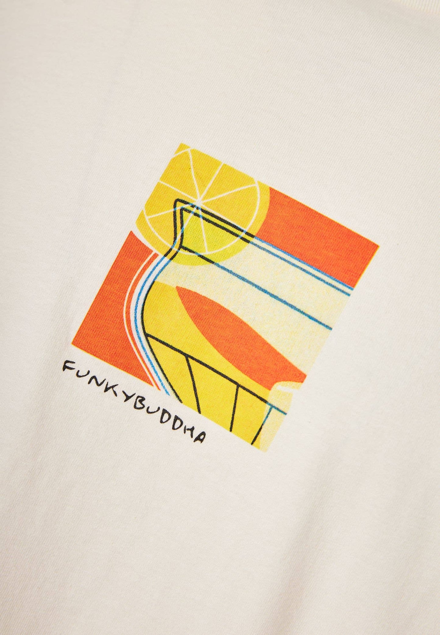 Funky Buddha Relaxed Fit Glow Up T-Shirt