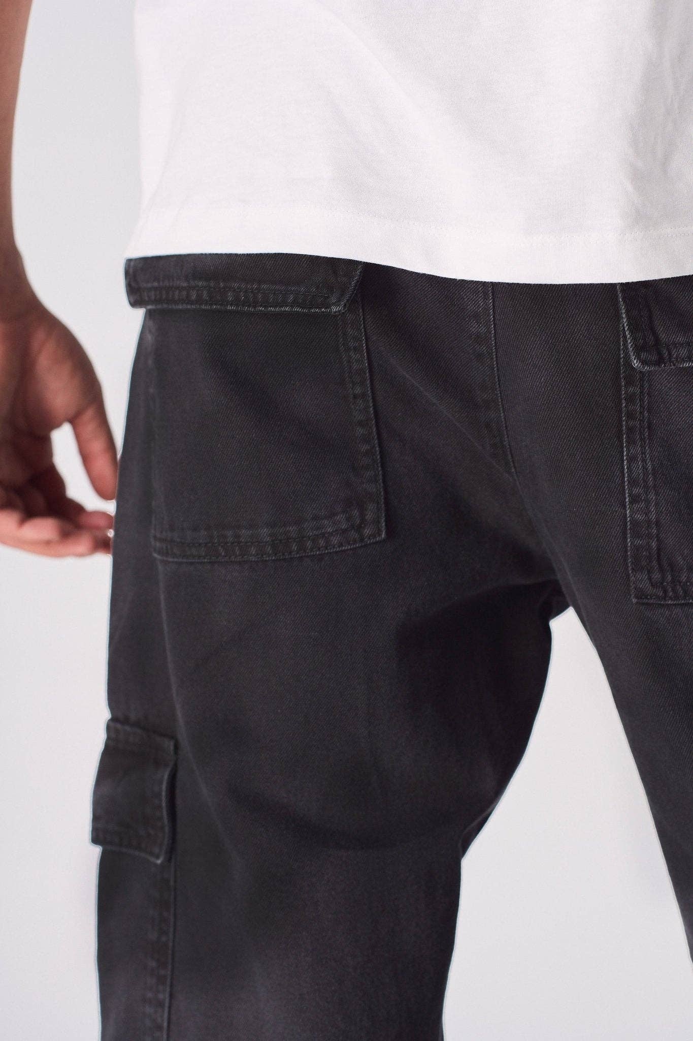 Shadow Relaxed Fit Cargo Jeans