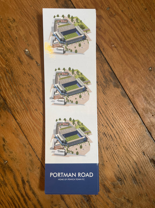 Portman Road Bookmark