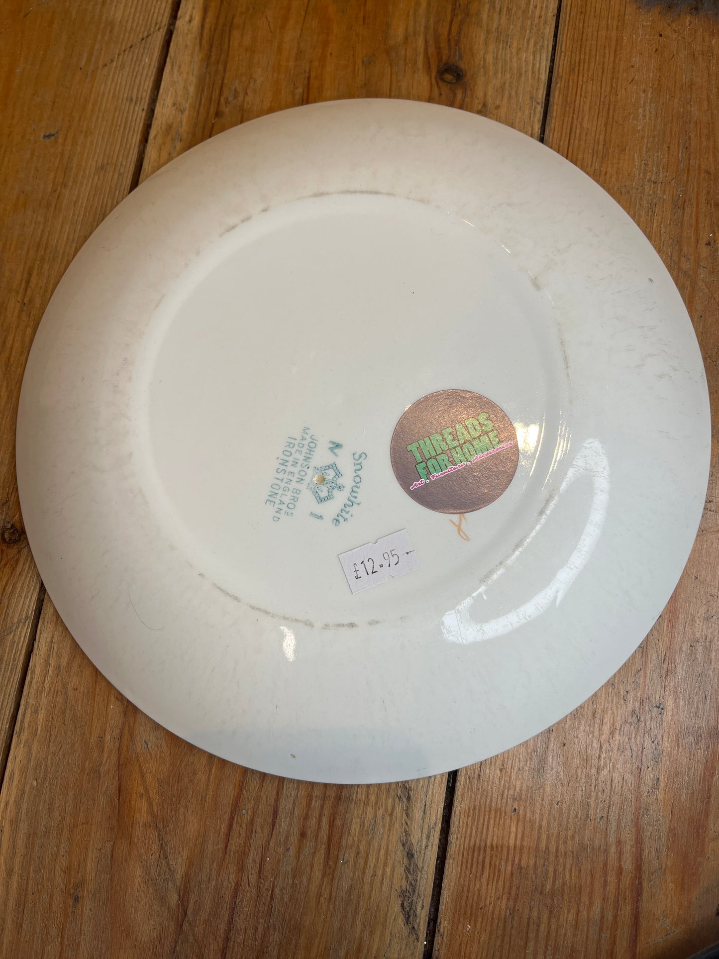 “Shit Stirring” Vintage Plate