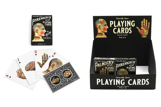 Phrenology Playing Cards