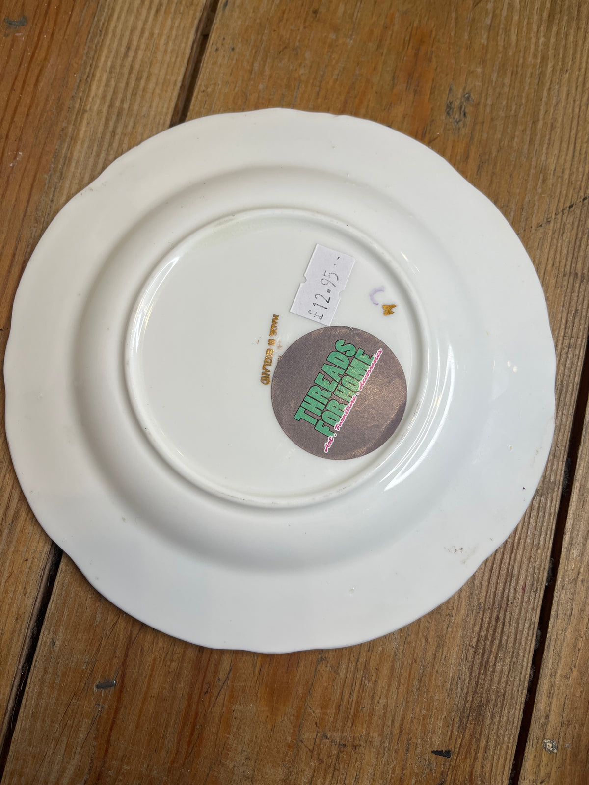 Snack Whore Vintage Plate